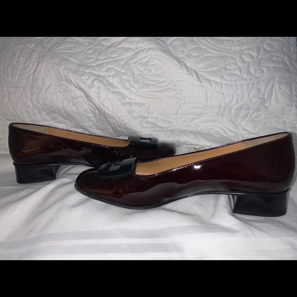 Black coach loafers